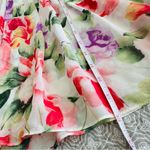 In Bloom  by Jonquil Floral Lingerie Dress Pink Lace Waist Size L Photo 8