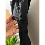 Halston Heritage Black Off Shoulder Dress with Crisscross Detail Sz. S Photo 5