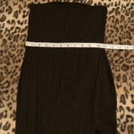 Pretty Little Thing  Dress Black Bandeau Split Front Dress Women’s Size 2 LBD Photo 10