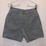 Ethyl premium denim chino twill mid khaki shorts Green Size undefined Photo 0
