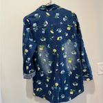 Floral Denim Button Photo 11