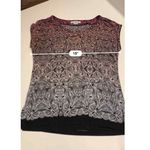 Liz Claiborne 🍁3/$20  Small Blouse short sleeve pink office women‎ CHL-B Photo 4