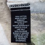 Mlle Gabrielle  Tan and Green Striped Cotton Wide Leg Pull-on Pants Size 3X Photo 8