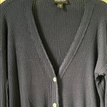 Fifteen Twenty  Midnight Blue Ribbed Top Photo 7