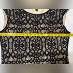 Connected Apparel  pullover black and cream dress. Size 16 Photo 5