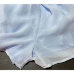 Blush New Boutique V-Neck/Back Cutout Side Blue Short Romper Size S Photo 6