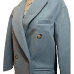 Topshop NWT $160 Blue Brooke Double Breasted Blue Coat Sz 2 Photo 9