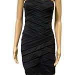 NIKIBIKI Black Strapless Pullover Bodycon Tube Dress Womens Medium Photo 0
