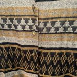 Women's Positive Attitude Cropped Sweater SW Pattern Size 12 Great Condition Gold Photo 3