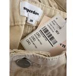 superdown  Off White Cargo Jogger Pant Size 26 Cotton Baggy Carpenter $78 NEW Photo 11