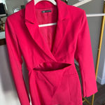 ZARA  pink blazer mini dress Photo 0
