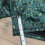 Fleo Booty Shorts Green Animal Print Size‎ Medium Photo 7
