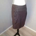 My Michelle  Brown Pleated office Pencil Skirt Photo 1