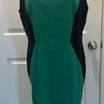 Classiques Entier  Green and Black Sleeveless Dress Photo 0