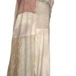 STEEL PONY Dress Boho Lagenlook Wheat Color Mixed Media Sleeveless OSFM Size undefined Photo 7