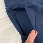 GW women XL cotton blend pull on sweatpants navy blue Photo 5