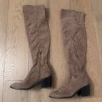 Marc Fisher  Womens Yakira Tan Over the Knee Suede Boots Photo 4
