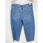 American Eagle  Mom Jeans Womens Sz 12 Short Blue Denim Medium Wash Bin9 Photo 4