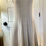 Alice + Olivia Cashmere/Wool Sequined Classic Preppy Mini Sweater Dress Sz Small Photo 10