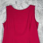 Clifford & Willis Dress Womens 6 Red Sheath Open Back Preppy Party Cocktails Size 10 Photo 4