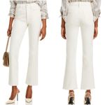 MOTHER The Tripper High Rise Ankle Jeans Kick Flare Cream NWT $218 Size 27 (4) White Photo 1