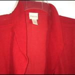 Chico's Chico’s Ruffle Front Cardigan Size Medium Photo 1