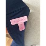 Lilly Pulitzer Eliana True Navy Braided Gold Cocktail Shift Dress size 6 Photo 4