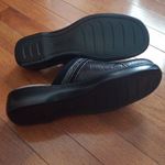 Array Slip Ons Black Backless Slip Ons Photo 4