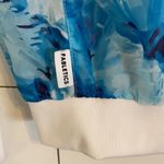 Fabletics Blue Floral Print Atlanta Jacket. Size Medium. EUC Photo 6