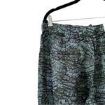 Scotch & Soda NWT  Eleni Wide Leg Printed Green Pajama Pants Sz L Photo 5
