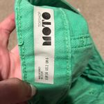 Topshop Green denim mini skirt never worn  Photo 4