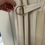 Elegant Cream Dress with Belt Size 4 Photo 5