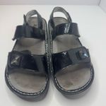 Alegria  VER-101 Black Leather Sandals Size EU38  Photo 0
