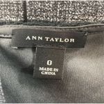 Ann Taylor Womens Black Sleeveless Zip Crew Neck Tank Top Size 0 Photo 3