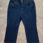 Lane Bryant  Women’s Straight Leg Denim Blue Jeans High‎ Rise Plus Size 22 Short Photo 0