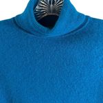Charter Club Peacock Blue 100% Cashmere Turtleneck Sweater by Size Small Photo 2