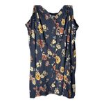 Torrid  Tank‎ Top Women 10 Black Floral Print Button Front Shirt Boho Festival Photo 5