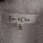 Eden & Olivia  S Sherpa Fleece Collar Buffalo Plaid Button Down Top Photo 3