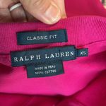 Ralph Lauren  Polo Cotton Fuchsia XS Womens Short Sleeve Photo 3