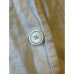 Aritzia Wilfred  Button down Shirt Blouse white 100% Organic Linen Size XS Luxury Photo 6