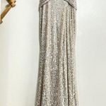 Mac Duggal  Ieena 26598 Sparkle Sequin V-Neck Wrap Waist Dress Photo 2