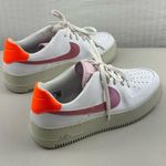 Nike Air Force 1 Sage Low White Leather/Digital Pink Sneakers Women’s 10 EUR 42 Photo 7