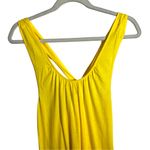 Arizona Jeans Arizona Jean Womens Sz XL Sleevless Tunic Tank Top Criss Cross Back Yellow Photo 1