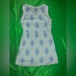 Lucky Brand Blue Patterned Sleeveless Dress size Large Photo 1