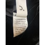 NEW Commense Black Velvet Velour Long Sleeve 1/4 Zip Polo Mini Dress Size XS Photo 4