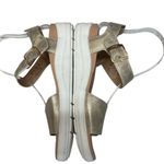 Dr. Scholl's Women's Time Off Sky Gold Smooth Wedge Casual Sandals Size 8.5 NWT Photo 9