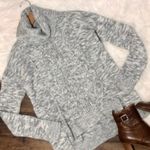 BP  gray white cowl neck knit sweater Photo 1
