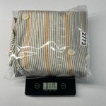 Wild Fable Blazer Jacket Womens Small Oversized White Striped Double Breasted Photo 15