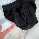 Talbots  Pants Womens 1X Black Pull On Tapered Stretch Slit Casual Dress Slinky‎ Photo 13