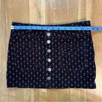 We The Free Free people Joanie corduroy navy mini skirt size 24 = 00 or XXS Photo 12